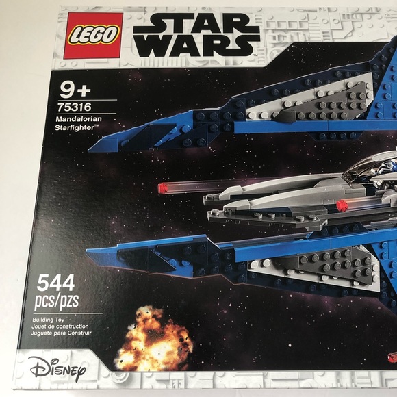 Lego 75316 Star Wars Mandalorian Starfighter Set Clone Wars New Factory Sealed - Picture 7 of 10